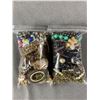 Image 1 : 3 Bags of Old Costume Jewelry & Parts
