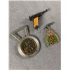 Image 2 : Collectibles Lot - Cap Guns, RCMP Keychain & Bottle Opener