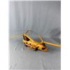 Image 1 : Wooden Chinook 47B USA 1966 Helicopter. Missing a few pins for blades.