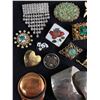 Image 2 : Nice Assortment Of Brooches & Pins. Some Are Marked
