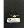 Image 1 : Unique Early 1900's 4 Leaf Clover and Heart Expanding Bracelet Circa 1950's