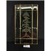 Image 1 : Smaller Bevelled Glass Hanging Panel