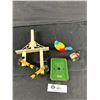 Image 1 : Vintage Tin Toy Lot with Lead Soldier
