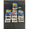 Image 1 : Assortment Of 10 New Collectible HotWheels In Original Packaging