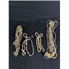 Image 3 : Pretty Lot Of Beaded Necklaces, Gold Tone Necklace & More