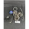 Image 1 : Ornate Multi-Strand Necklace Marked Zara, Dolphin Mood Necklace & More