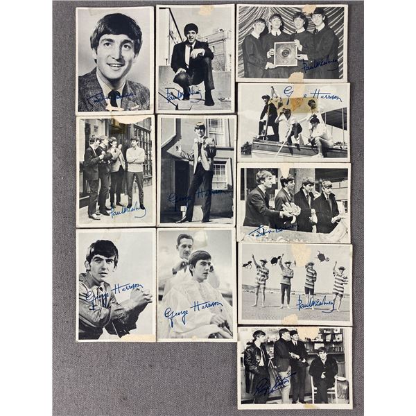 11 1960's Beatles Collector's Cards