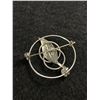 Image 2 : Silver ( Sterling?) and Real Pearl 1960's Brooch