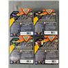 Image 2 : 4 Monster Jam Trucks 1/64 Scale - Avenger, Grave Digger, Northern Nightmare & Grease Trap In Origina