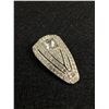Image 1 : Superb Art Deco 1930's Rhinestone Dress Clip