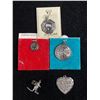 Image 1 : 5 Vintage Sterling Charms