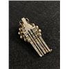 Image 2 : Very Nice 1950's Rhinestone & Faux Pearl Hair Clip