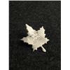 Image 2 : 2 Vintage Sterling Silver Maple Leaf Brooches