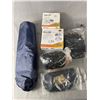 Image 1 : New Outdoors Lot - Cooking Utensils, Shoulder Bag For Water Bottle, Tarp & More