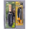 Image 2 : New In Packaging - 9" Folding Saw, Folding Utensil Tool, Digging Tool & More