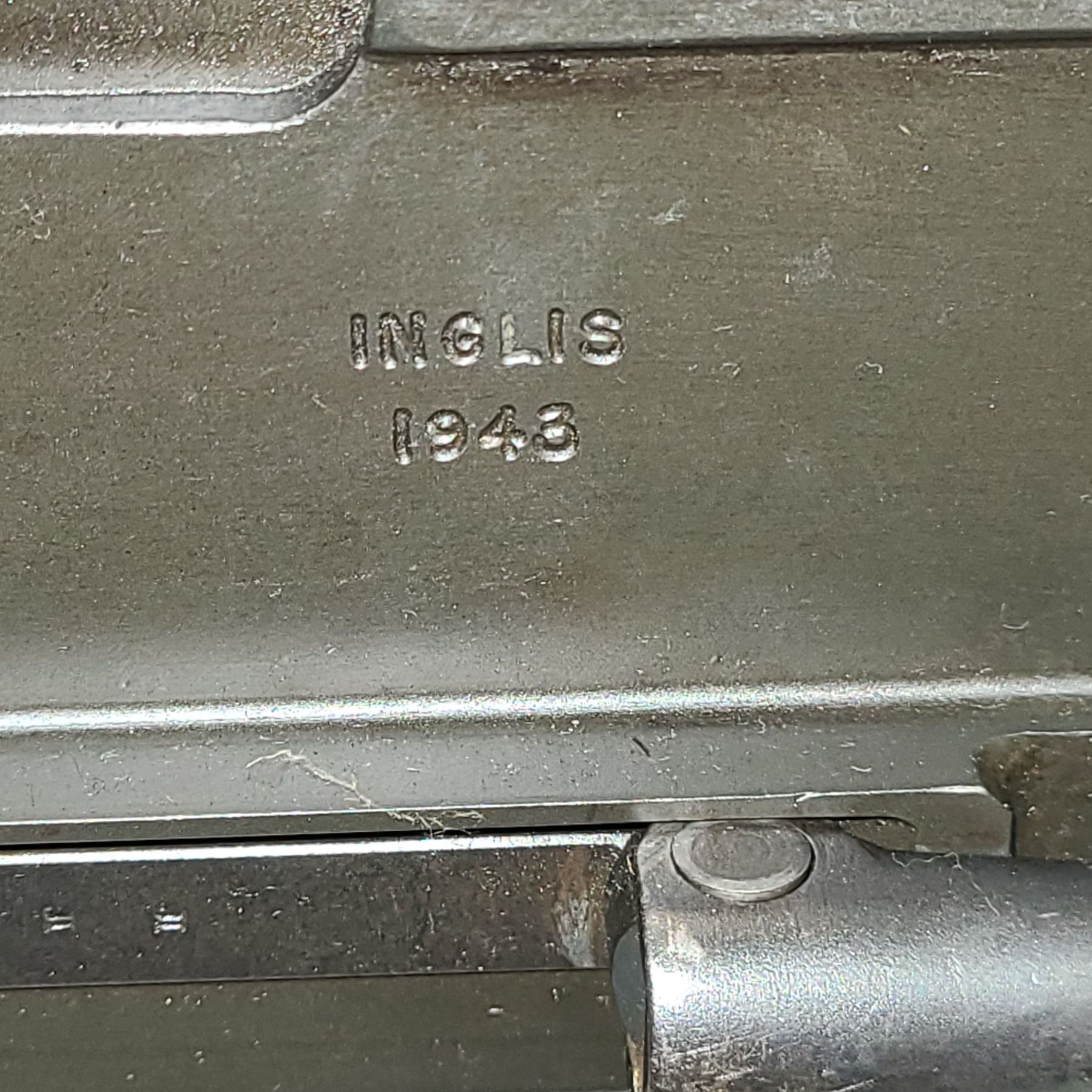 Canadian Issue Scope Bren Gun MK 1M Canadian Issue made by Inglis 1943 c/w Transit Box ...
