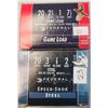 Image 1 : Federal 20 ga Shotgun Ammo 7 1/2 Shot x 21 rds & #2 Shot x 23 rds