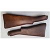 Image 3 : Lee Enfield Longbranch No 4 Mk 1 Rear Stock lot of 2 Original Stocks