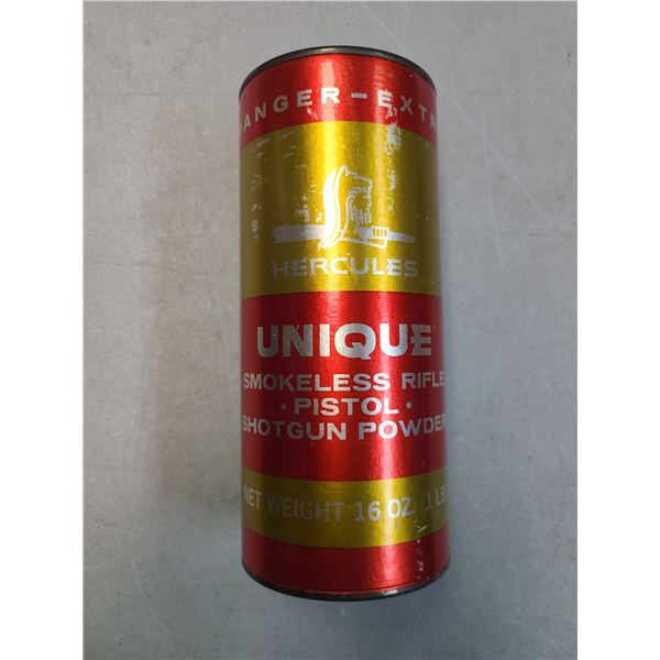 POWDER - Hercules Unique Smokeless Pistol Powder 1 lb