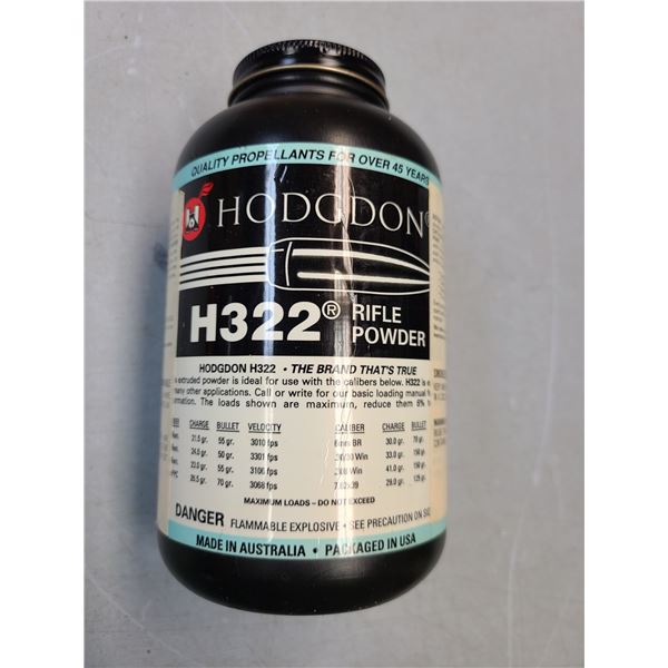 POWDER - Hodgdon H332 Rifle Powder 1 lb