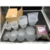 Image 1 : Yilotuce Orchid Potting Mix 2qt & Containers & Saucers