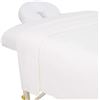 Image 1 : ForPro Premium Microfiber 3-Piece Massage Sheet Set for Massage Tables, Includes Flat Sheet, Fitted 