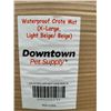 Image 3 : Downtown Pet Supply Waterproof Crate Mat Lt Beige / Beige XL May not be color shown in stock photo