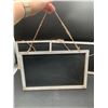 Image 3 : Chalkboard, Set of 3 Chalk Board, Small Hanging Chalkboard Signs for Wedding Signs, Kitchen Pantry &