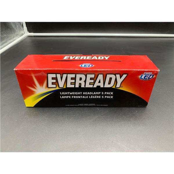 Eveready Lightweight Headlamp 5 Pack