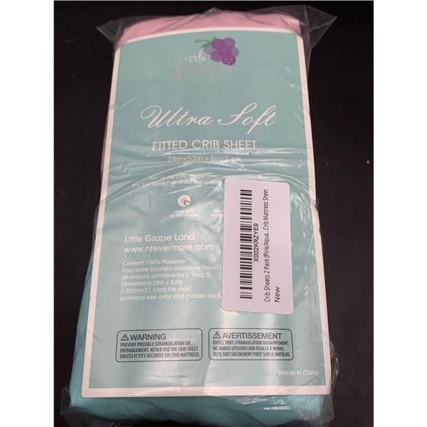 Ultra Soft Fitted Crib Sheet (28in x 52in)