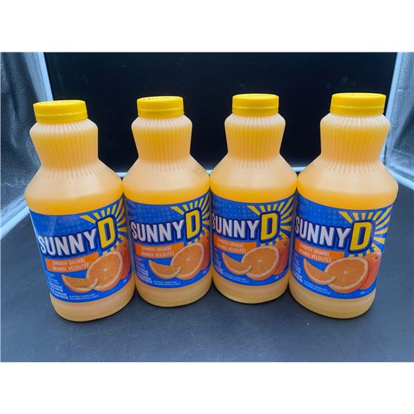 SunnyD Smooth Orange Drink (4 x 1.18L)