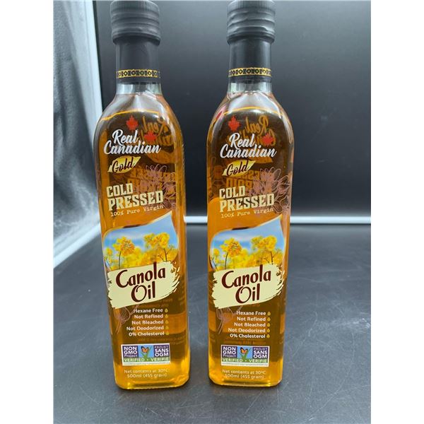 Real Canadian Cold Pressed Canola Oil (2 x 455g)