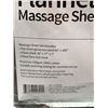 Image 2 : ForPro Premium Flannel Massage Sheet Set-White