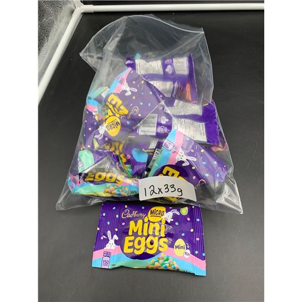 Cadbury Mini Eggs Micro Candy (12 x 33g)