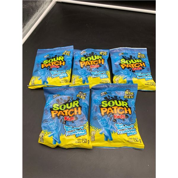Sour Patch Kids-Blue Raspberry Candy (5 x 150g)