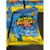 Image 2 : Sour Patch Kids-Blue Raspberry Candy (5 x 150g)