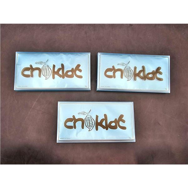White Choklat Candy Bars (3 x 92g)