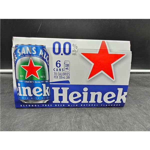 Heineken Zero Alcohol Beer (6 x 330ml)