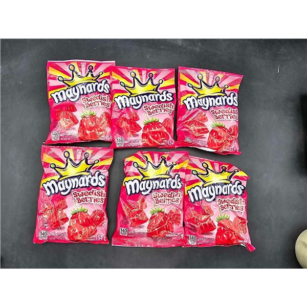 Maynard's Swedish Berries Candy (6 x 154g)
