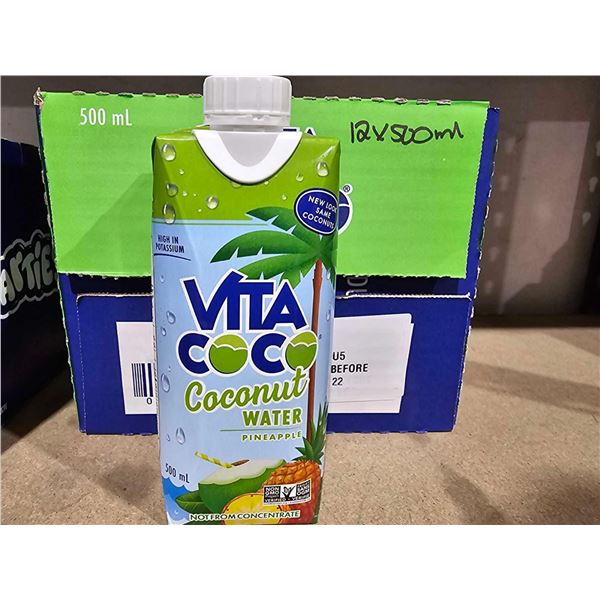 Vita Coco Pineapple Coconut Water (12 x 500ml)