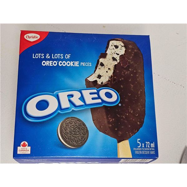 ***FROZEN*** Christie Oreo Cookie Ice Cream Bars