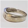 Image 2 : Silver Cubic Zirconia Ring (~Size 10) - RING (~length 0 inches) (~weight 4.96g), Suggested Retail Va