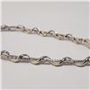 Image 1 : Silver Cubic Zirconia Bracelet (~Size 0) (~length 7 inches) (~weight 5.81g), Suggested Retail Value 