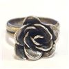 Image 1 : Silver Ring (~Size 8) - RING (~length 0 inches) (~weight 5.9g), Suggested Retail Value $140