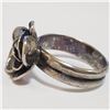 Image 3 : Silver Ring (~Size 8) - RING (~length 0 inches) (~weight 5.9g), Suggested Retail Value $140