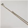 Image 2 : Silver Chain (~Size 0) (~length 24 inches) (~weight 7.42g), Suggested Retail Value $180