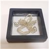 Image 4 : Silver Chain (~Size 0) (~length 24 inches) (~weight 7.42g), Suggested Retail Value $180