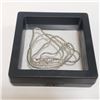 Image 4 : Silver Chain (~Size 0) (~length 18 inches) (~weight 6.6g), Suggested Retail Value $160