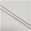 Image 3 : Silver Chain (~Size 0) (~length 16 inches), Suggested Retail Value $80