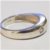 Image 3 : Silver Cubic Zirconia Ring (~Size 9) - RING (~length 0 inches) (~weight 4.65g), Suggested Retail Val